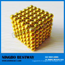 Gold Buckyballs / Neocube couleur